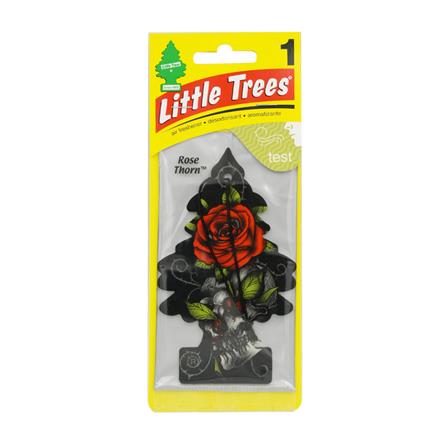 แผ่นหอมปรับอากาศ LITTLE TREES ROSE THORN