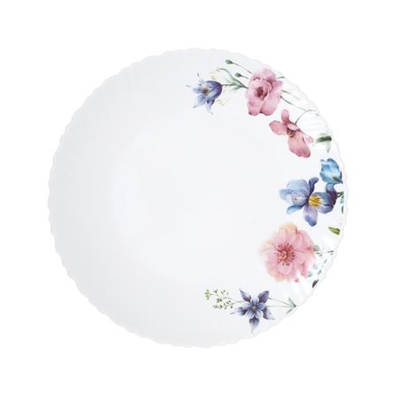 จานตื้น แก้วโอปอล 10.5 นิ้ว KECH CARNATION_1