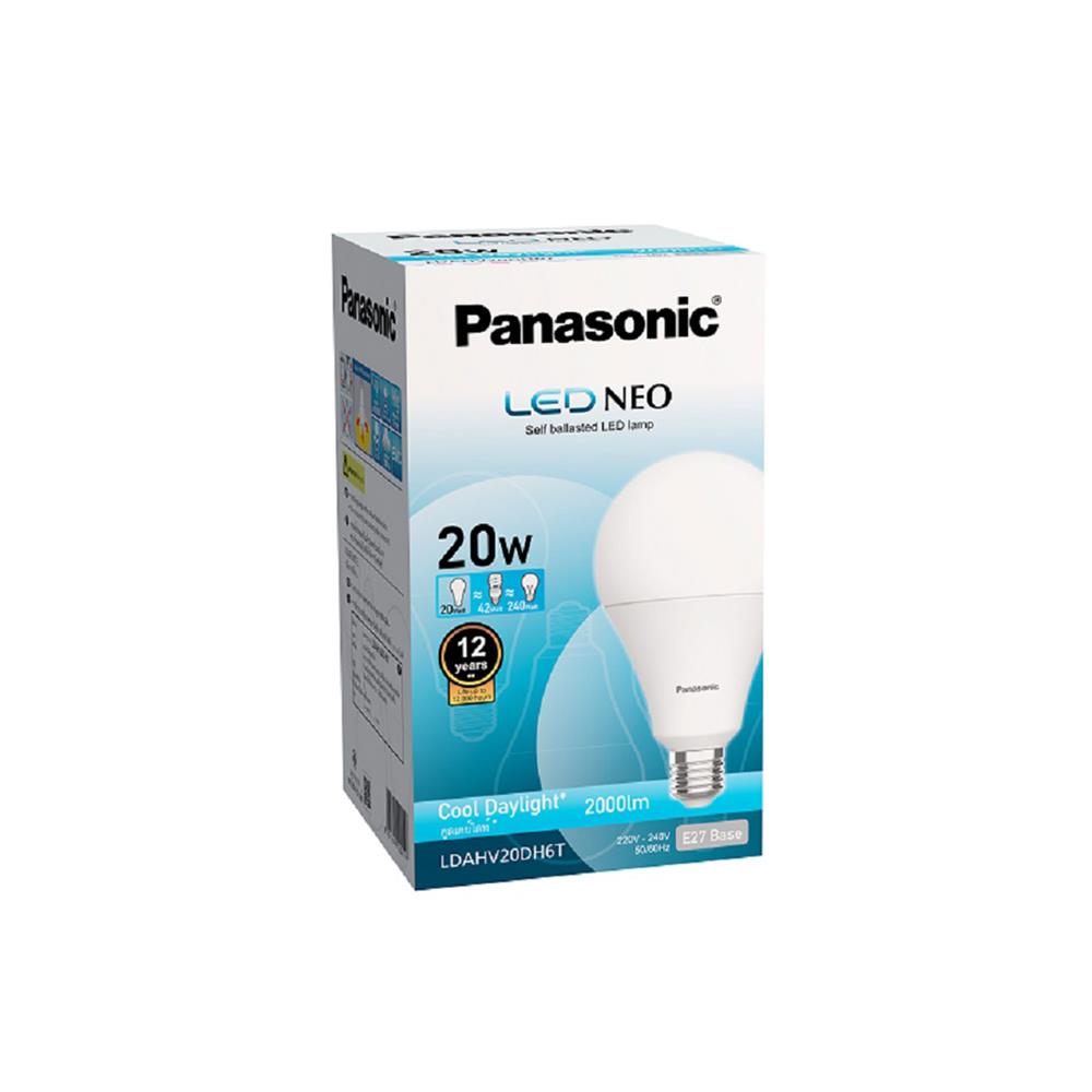 หลอด LED PANASONIC NEO 20 วัตต์ เดย์ไลท์ E27