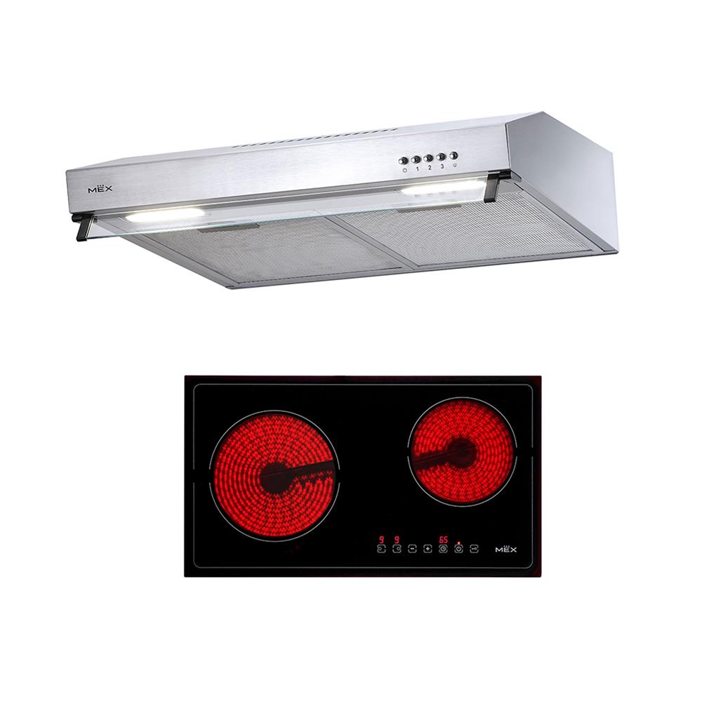 เตาฝัง+เครื่องดูดควัน MEX HVH632N+2950X60