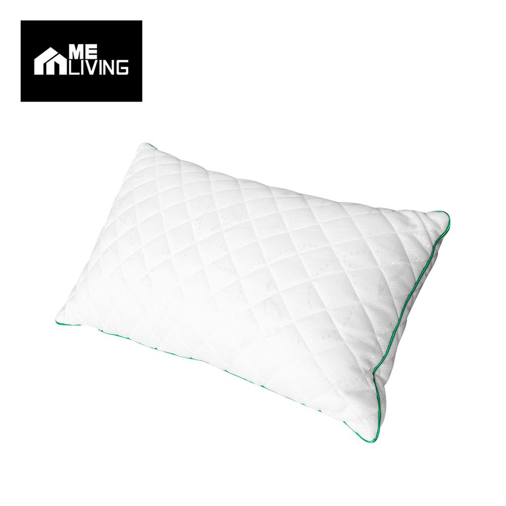 หมอนหนุน ยางพารา ME LIVING NANO LATEX 17x27 นิ้ว สีขาว