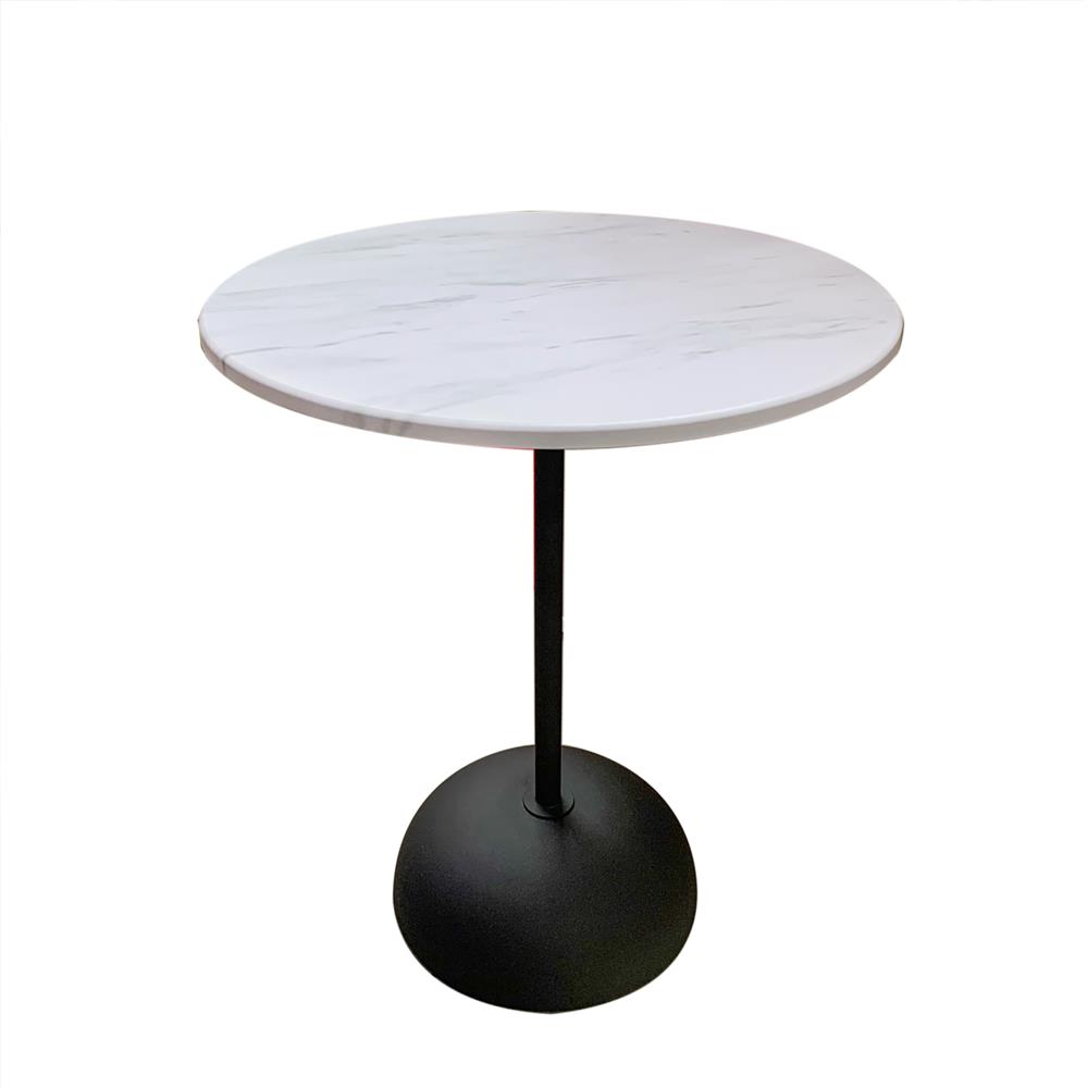 โต๊ะข้าง FURDINI MARCO ลายหินอ่อน สีขาว