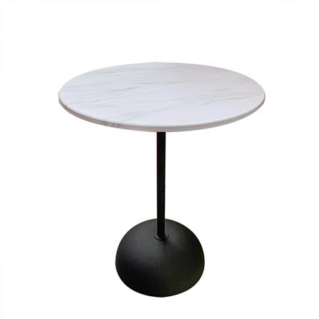 โต๊ะข้าง FURDINI MARCO ลายหินอ่อน สีขาว_2