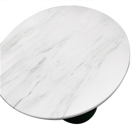 โต๊ะข้าง FURDINI MARCO ลายหินอ่อน สีขาว_3