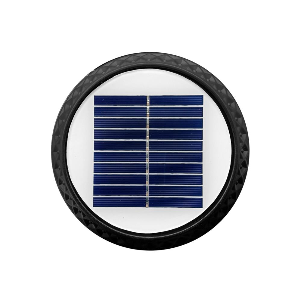 ไฟหัวเสา SOLAR LAMPTAN AQUA CCT 2 วัตต์ เดย์ไลท์ / คูลไวท์ / วอร์มไวท์ สีดำ