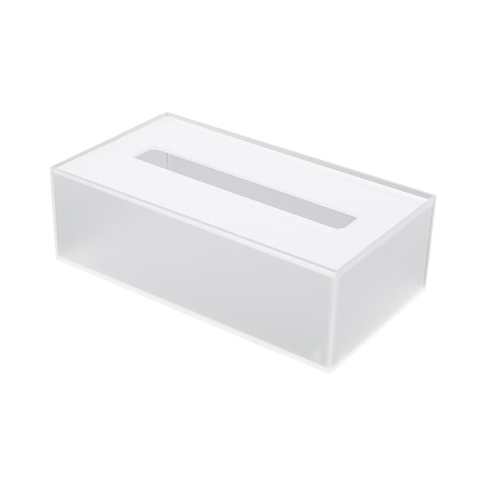 กล่องทิชชู่แผ่นอะคริลิก KECH ซาติน