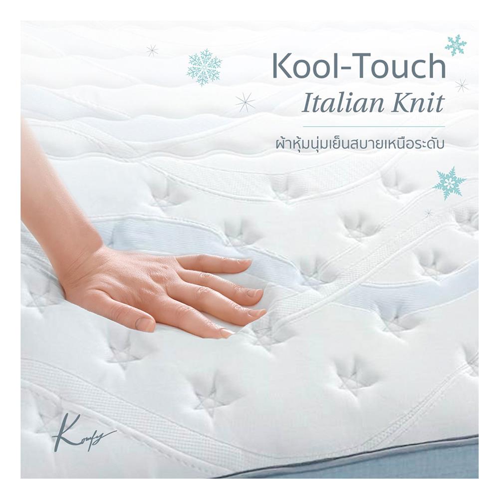 ที่นอน 5 ฟุต KOMFY KLOUD ULTIMO พร้อมชุดเครื่องนอน 12 ชิ้น