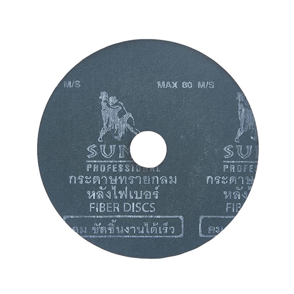 กระดาษทรายกลม SUMO 4 นิ้ว เบอร์ 100 (แพ็ก 5 ชิ้น)