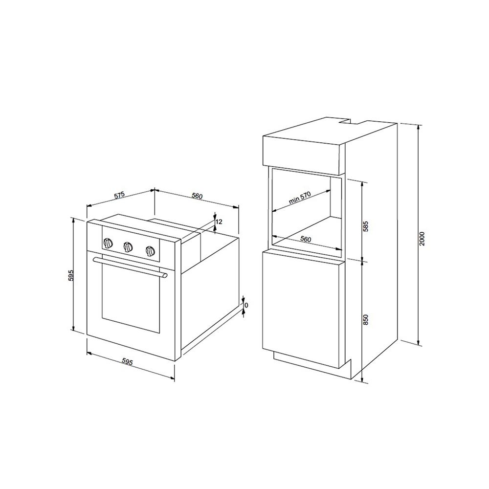 เตาอบฝัง HAFELE OPTIMUS 495.06.471