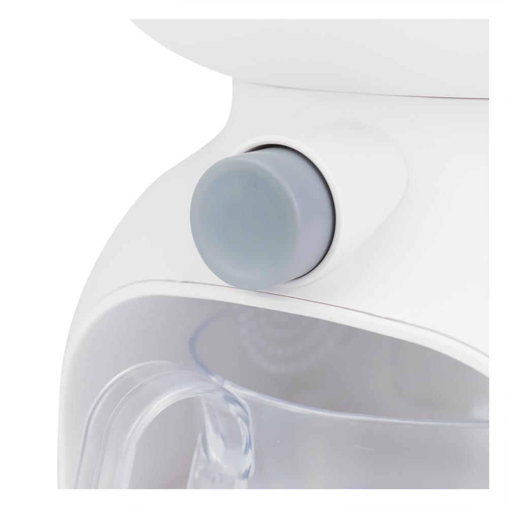 ถังข้าวสารพร้อมถ้วยตวง KECH ROUND 5 กก. สีขาว