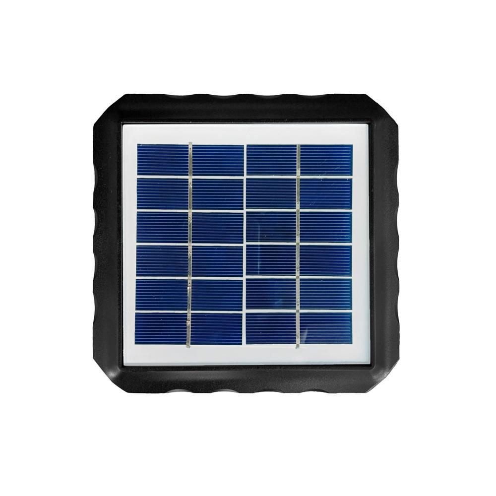 ไฟหัวเสา SOLAR LAMPTAN WAFALL CCT 2 วัตต์ เดย์ไลท์ / คูลไวท์ / วอร์มไวท์ สีดำ