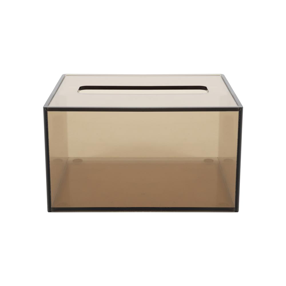 กล่องทิชชู POP UP อะคริลิค KECH สีชาใส