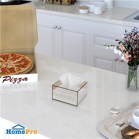 กล่องทิชชู POP UP อะคริลิค KECH สีชาใส_4