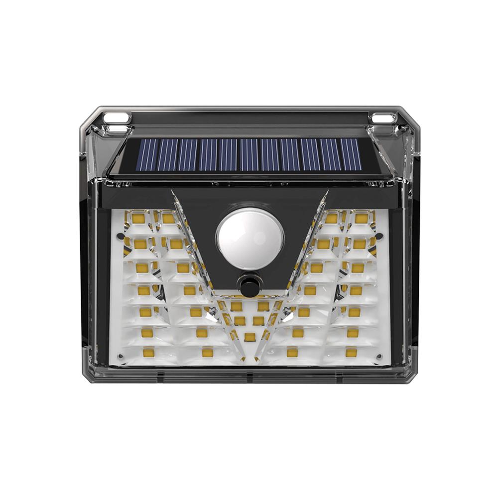 ไฟผนังภายนอก SOLAR SHINING S-WLL08B-SL 2.5 วัตต์ WARM WHITE สีดำ