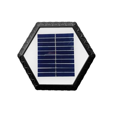 ไฟหัวเสา SOLAR LAMPTAN WAVE CCT 2 วัตต์ เดย์ไลท์ / คูลไวท์ / วอร์มไวท์ สีดำ_1