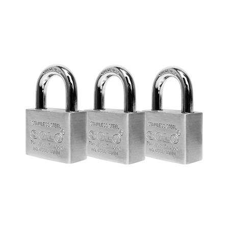กุญแจคีย์อะไลก์ SOLO 4588-40 40 มม. สีสเตนเลส 3 ตัว/ชุด_1
