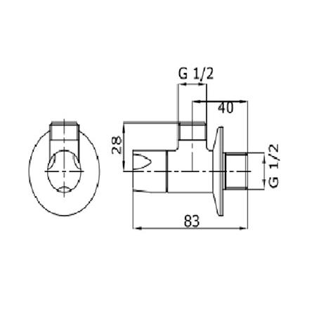 สต็อปวาล์ว 1 ทาง TOTO HAP004A_1