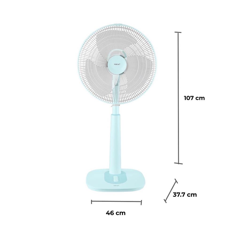 พัดลมสไลด์ 16 นิ้ว HATARI S16M1 สีฟ้า