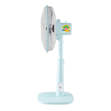 พัดลมสไลด์ 16 นิ้ว HATARI S16M1 สีฟ้า_2