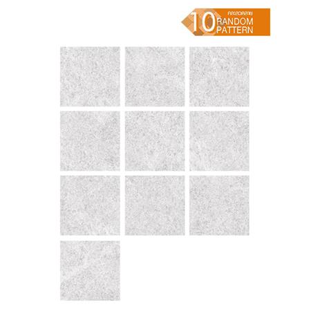 กระเบื้องพื้นพอร์ซเลน 60x60 ซม. TARA คริสตัน ไลท์เกรย์ 1.44M2_1