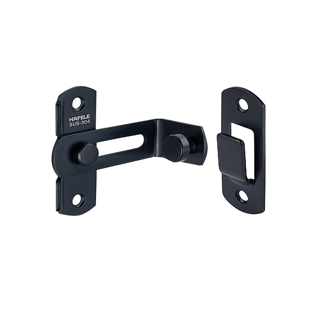 กลอนตัวล็อก HAFELE 489.71.687 2.8 นิ้ว สีดำ