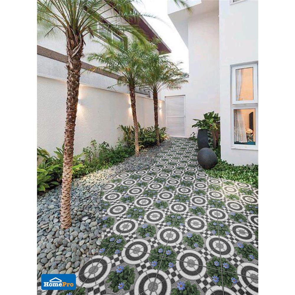 กระเบื้องพื้น 16x16 นิ้ว ภูผา แอมเบียนท์ การ์เด้น เทา PM 0.96