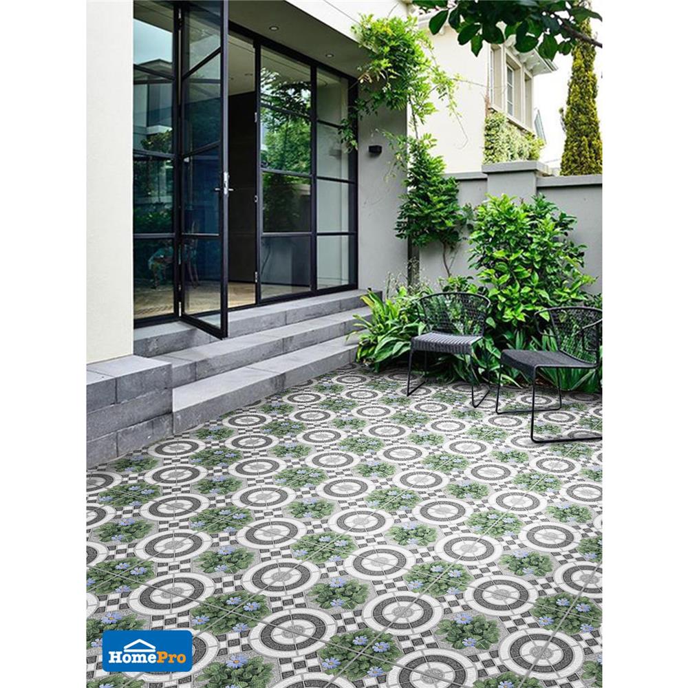 กระเบื้องพื้น 16x16 นิ้ว ภูผา แอมเบียนท์ การ์เด้น เทา PM 0.96