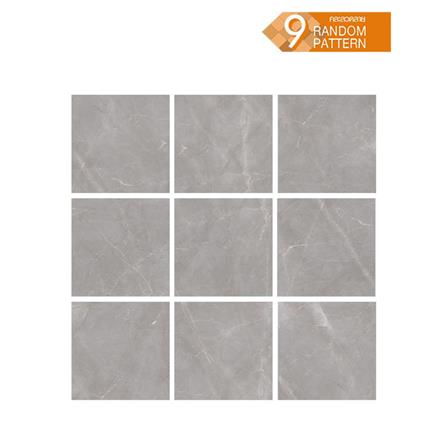 กระเบื้องพื้นพอร์ซเลน 60x60 ซม. TARA อามานี่ เกรย์ 1.44M2_1