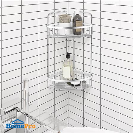 ชั้นแขวนเข้ามุมติดผนัง 2 ชั้น MOYA KU119.01_2