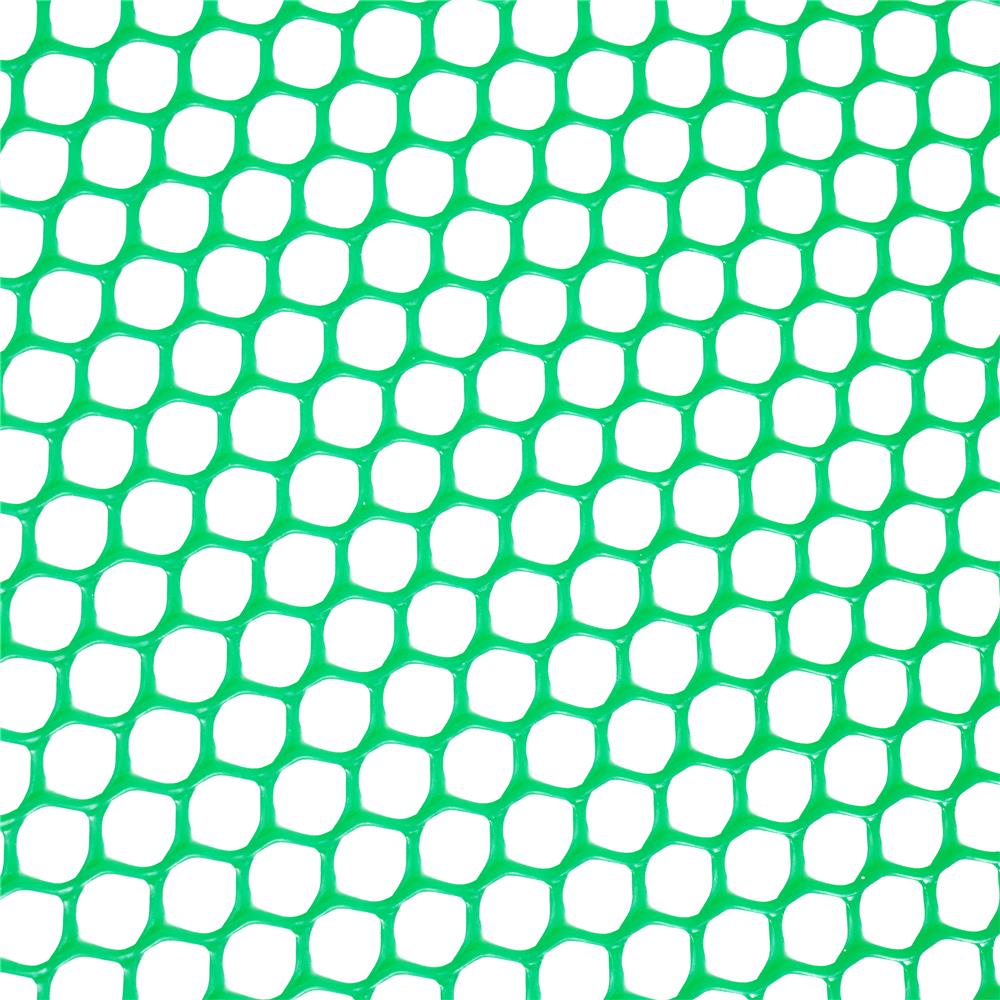 ตาข่ายพลาสติกหกเหลี่ยม DEXZON 9 มม. 0.9X30 ม. สีเขียว