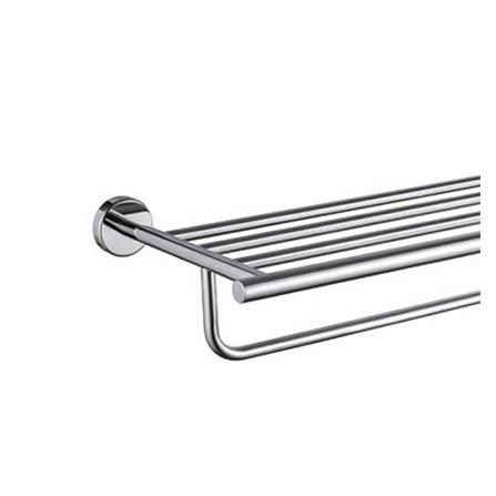 ชั้นวางของพร้อมราว RASLAND RA SH-80-TOW สเตนเลส_1