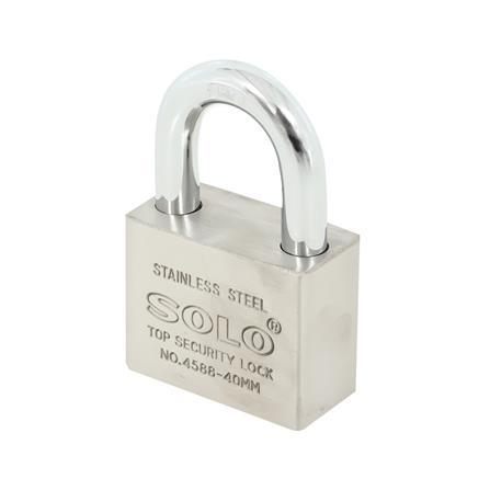 กุญแจคีย์อะไลก์ SOLO 4588-40 40 มม. สีสเตนเลส 4 ตัว/ชุด_2