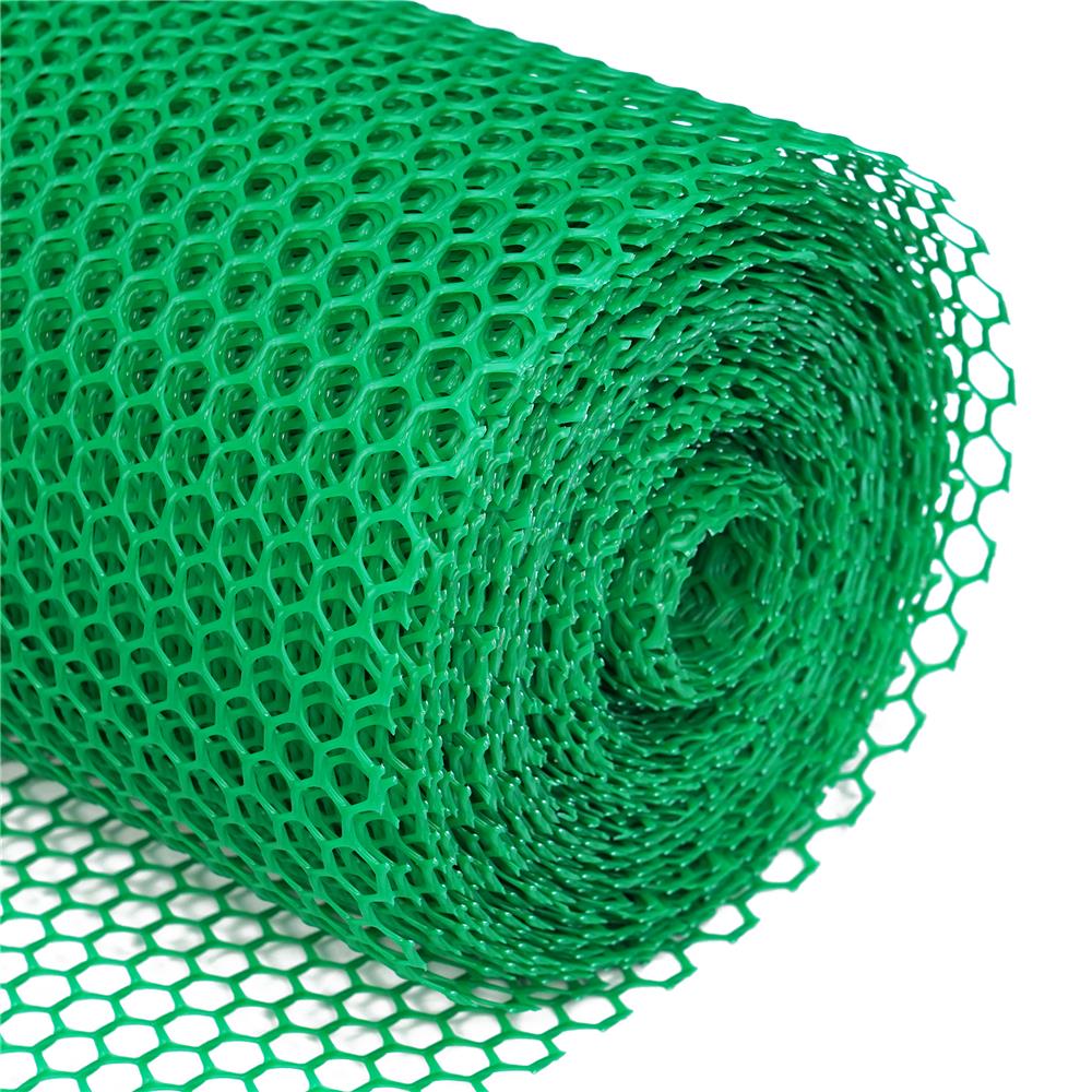 ตาข่ายพลาสติก DEXZON 17 มม. 0.9X30 ม. สีเขียว