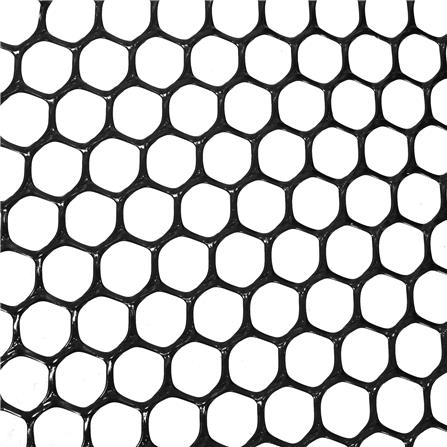 ตาข่ายพลาสติกหกเหลี่ยม DEXZON 17 มม. 0.9X30 ม. สีดำ_2