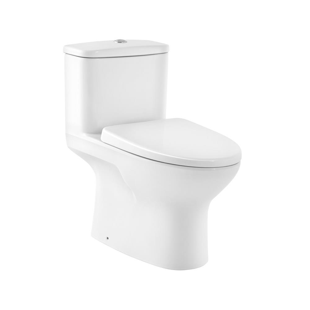 สุขภัณฑ์ 1 ชิ้น COTTO C105337 3/4.5L สีขาว