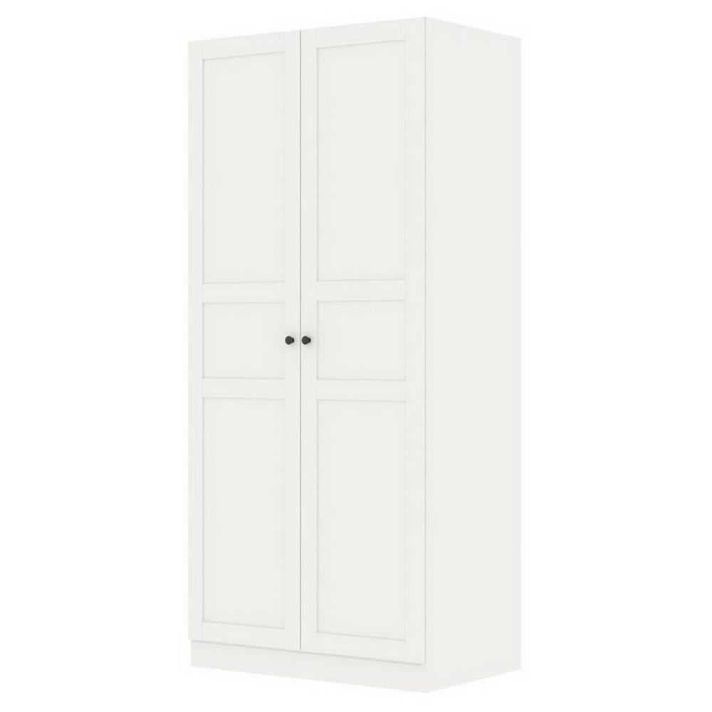 ชุดห้องนอน 6 ฟุต KONCEPT MONETA พร้อมตู้เสื้อผ้า 2 บานเปิด 90 ซม. สีขาว