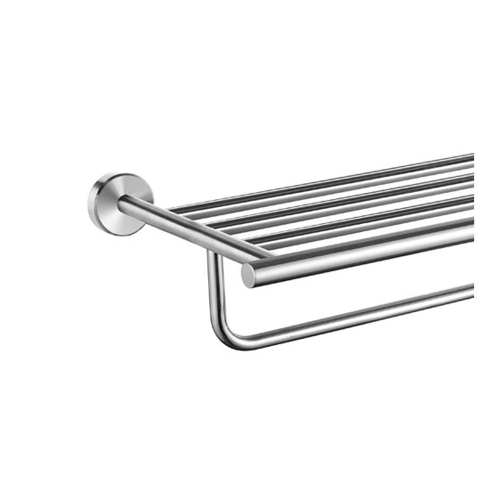 ชั้นวางของพร้อมราว RASLAND RA 60-RACK-MT สเตนเลส