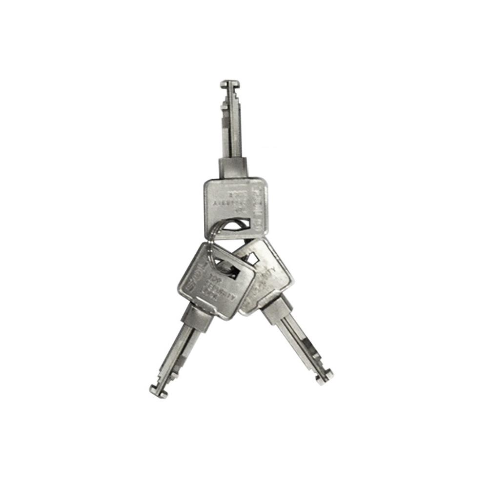 กุญแจลูกปืน SOLO 4588-50 50 มม. สีสเตนเลส