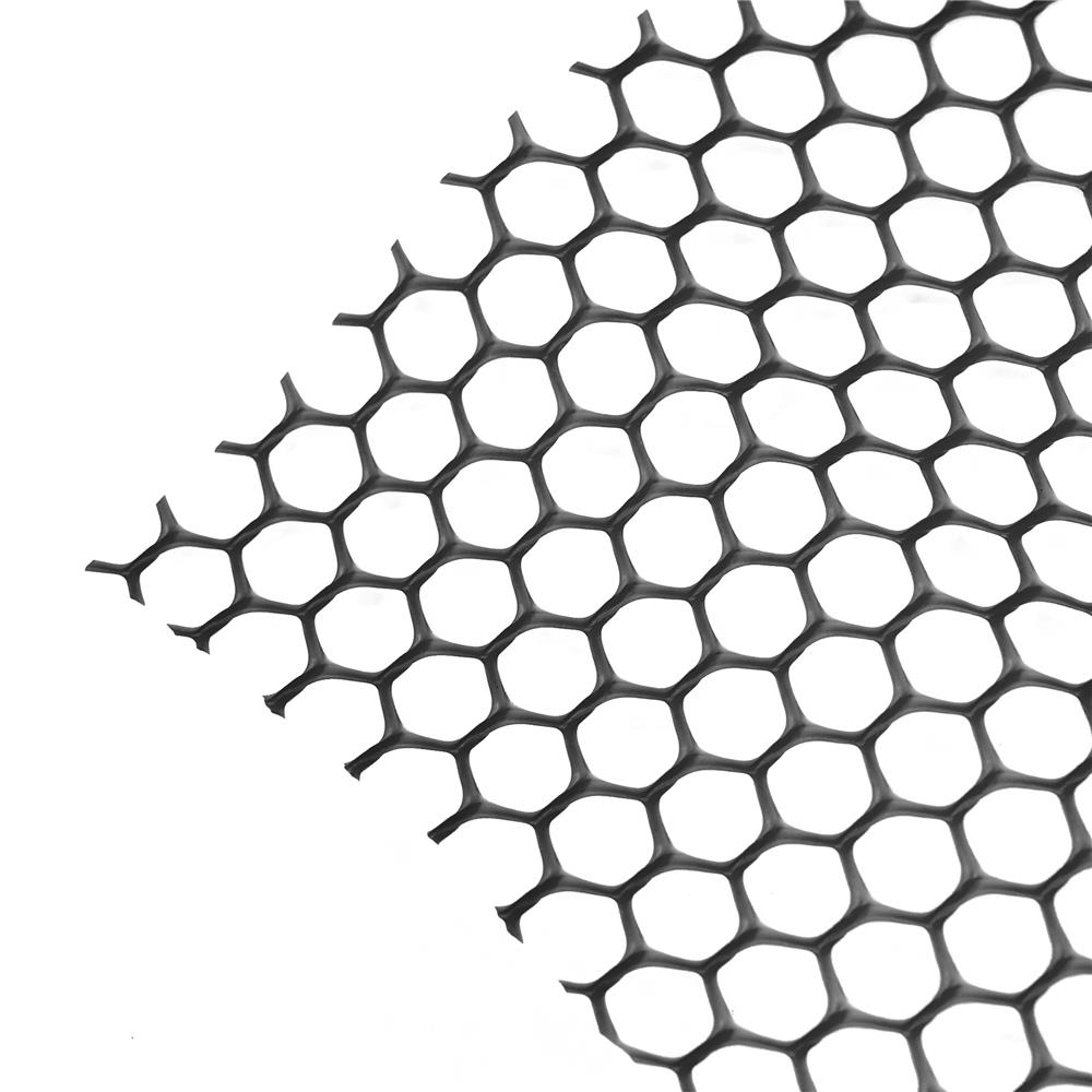 ตาข่ายพลาสติกหกเหลี่ยม DEXZON 9 มม. 0.9X30 ม. สีดำ