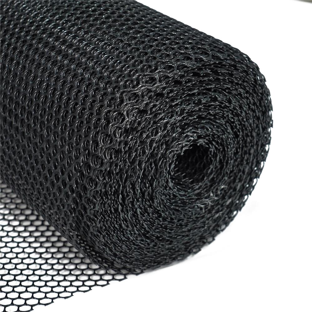 ตาข่ายพลาสติกหกเหลี่ยม DEXZON 9 มม. 0.9X30 ม. สีดำ