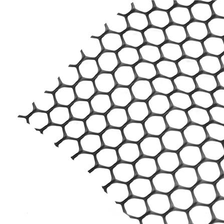 ตาข่ายพลาสติกหกเหลี่ยม DEXZON 9 มม. 0.9X30 ม. สีดำ_2