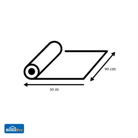 ตาข่ายพลาสติกหกเหลี่ยม DEXZON 9 มม. 0.9X30 ม. สีดำ_4