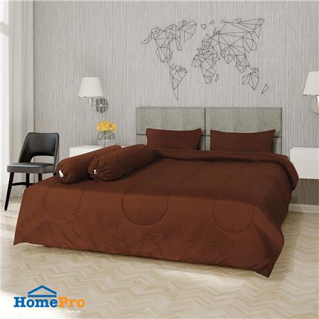 ชุดผ้าปูที่นอน 6 ฟุต 6 ชิ้น ME LIVING PANTONE สีน้ำตาล_0