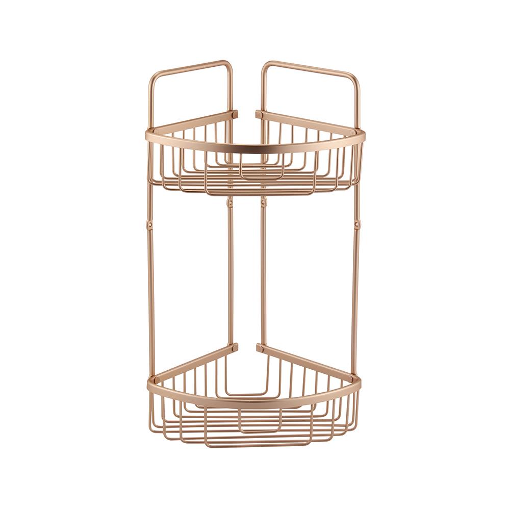 ชั้นแขวนเข้ามุมติดผนัง 2 ชั้น  MOYA KU119.04