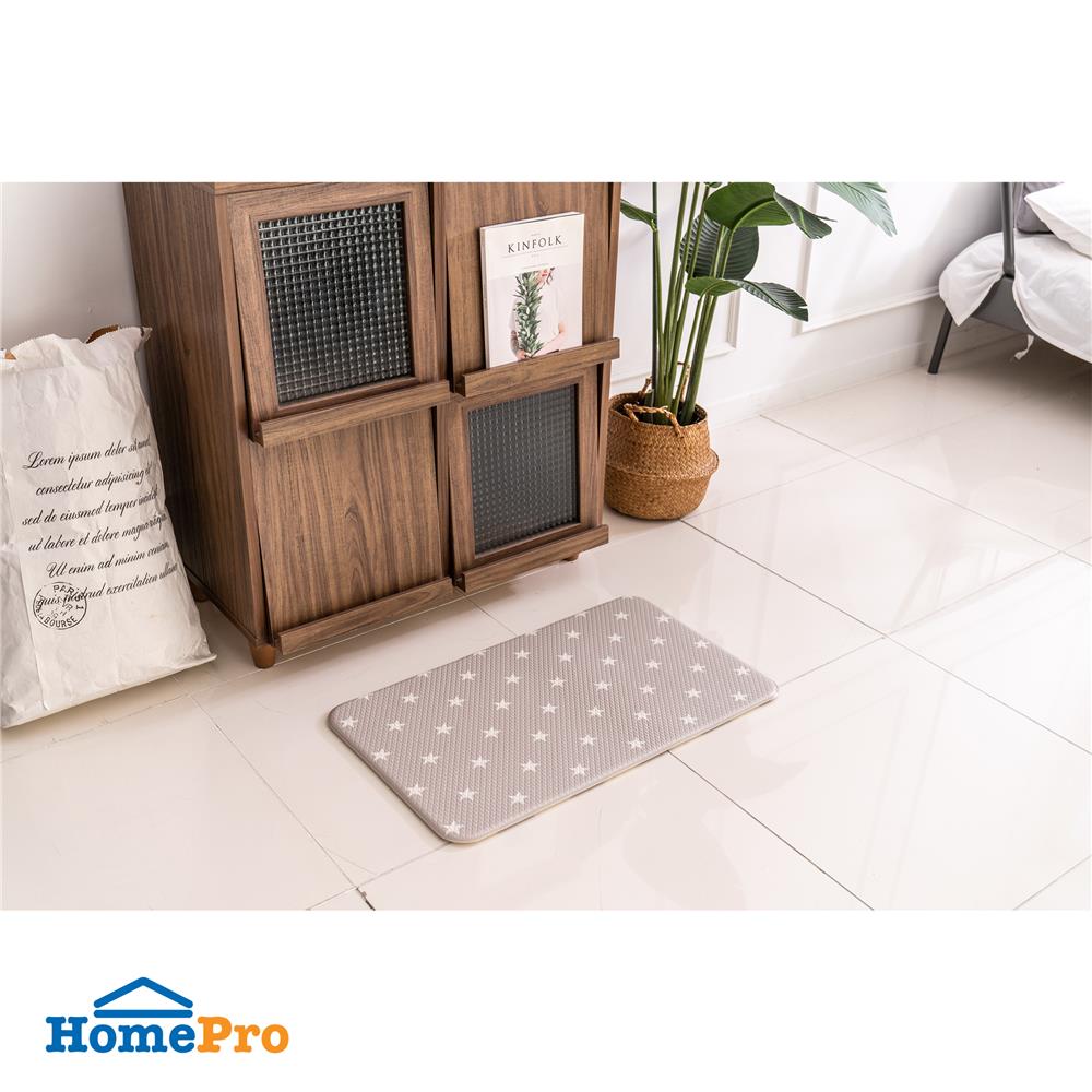 แผ่นอเนกประสงค์ HOME LIVING STYLE LITTLE 44X75 ซม. สีเทา