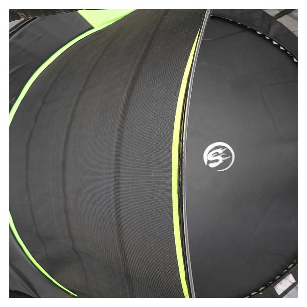 แทรมโพลีน SMARTPLAYONLY SPM 8 ฟุต สีดำ/เขียว