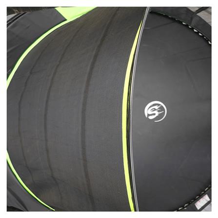 แทรมโพลีน SMARTPLAYONLY SPM 8 ฟุต สีดำ/เขียว_1