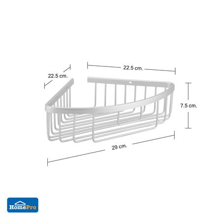 ชั้นแขวนเข้ามุมติดผนัง 1 ชั้น MOYA KU033.01_4