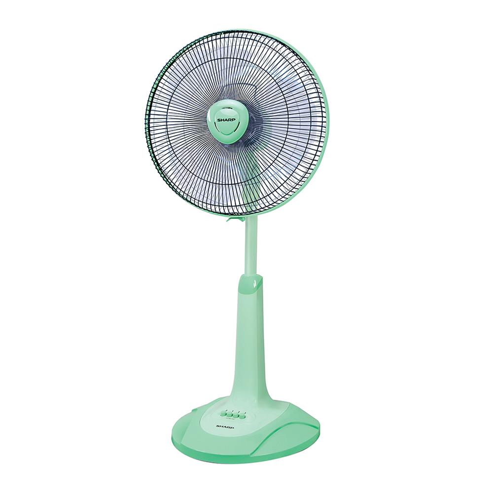 พัดลมสไลด์ 16 นิ้ว SHARP PJ-SL163MG สีเขียว