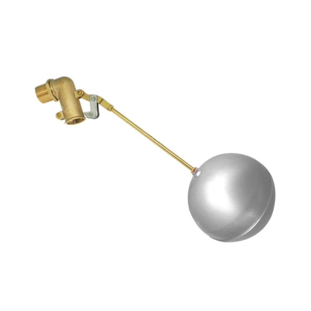 ลูกลอยธรรมดา CITY 1 นิ้ว สีเงิน